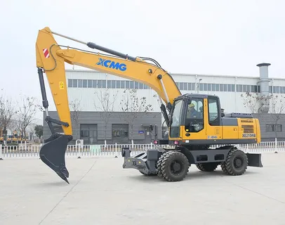 XE210WD — колёсный экскаватор и его фильтры