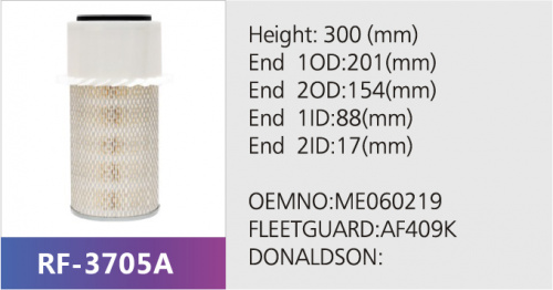 Фильтр воздушный RF-3705A (1/)