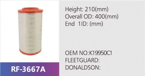 Фильтр воздушный RF-3667A (1/)