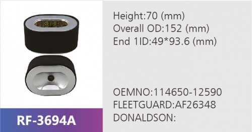 Фильтр воздушный RF-3694A (1/)