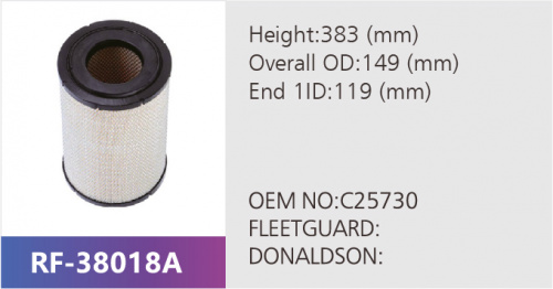Фильтр воздушный RF-38018AB (1/)