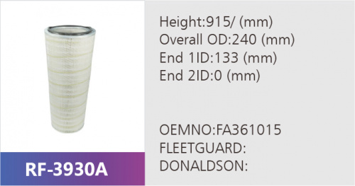 Фильтр воздушный RF-3930A (1/)