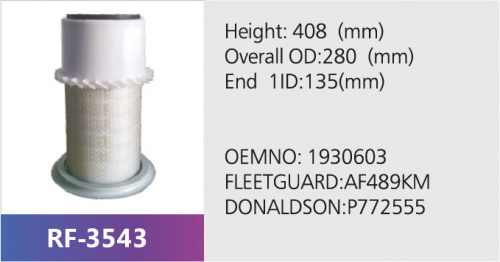 Фильтр воздушный RF-3543AB (1/)
