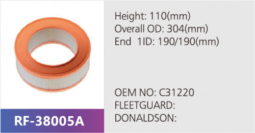 Фильтр воздушный RF-38005A (1/)