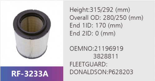 Фильтр воздушный RF-3233A (1/)
