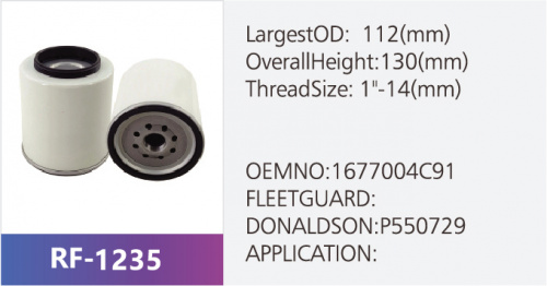 Фильтр топливный RF-1235 (1/)