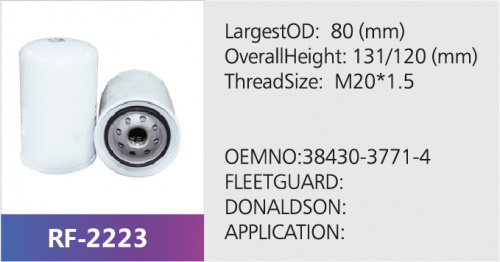 Фильтр масляный RF-2223 (1/)