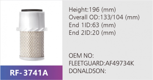 Фильтр воздушный RF-3741A (1/)