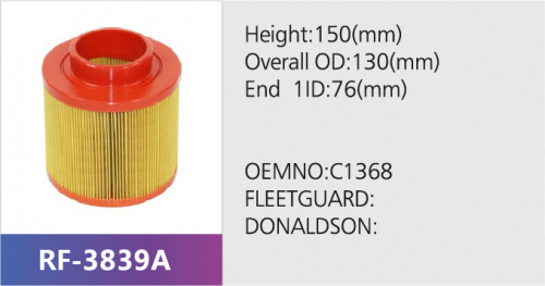 Фильтр воздушный RF-3839A (1/)