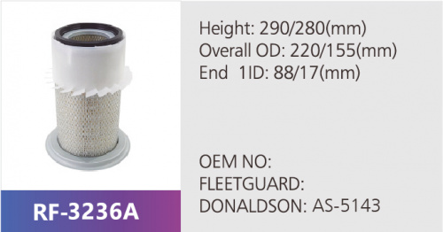 Фильтр воздушный RF-3236A (1/)