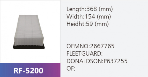 Фильтр салона RF-5200 (1/)