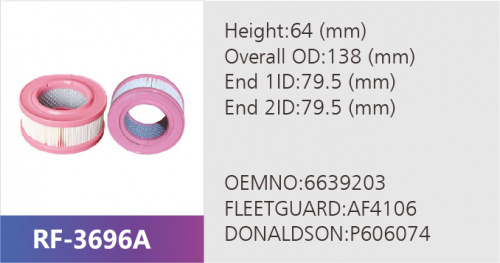 Фильтр воздушный RF-3696A (1/)