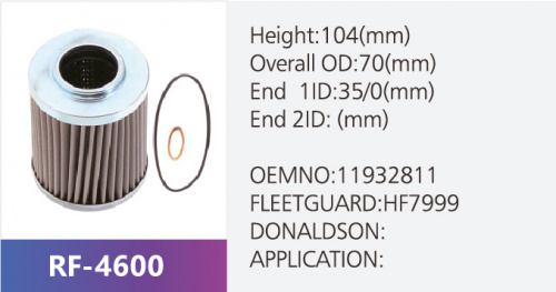 Фильтр гидравлический RF-4600 (1/)