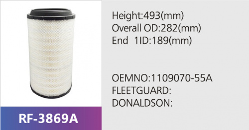 Фильтр воздушный RF-3869A (1/)