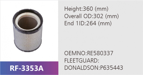Фильтр воздушный RF-3353AB (1/)