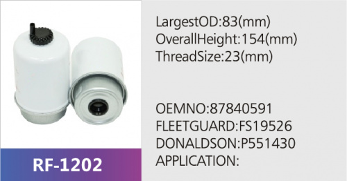 Фильтр топливный RF-1202 (1/)
