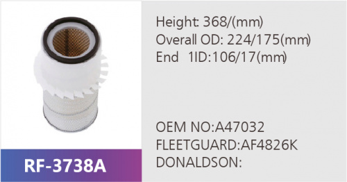Фильтр воздушный RF-3738AB (1/)
