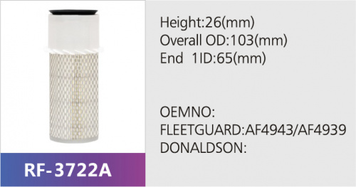 Фильтр воздушный RF-3722A (1/)