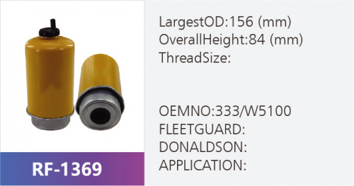 Фильтр топливный RF-1369 (1/)