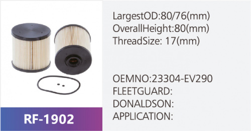 Фильтр топливный RF-1902 (1/)