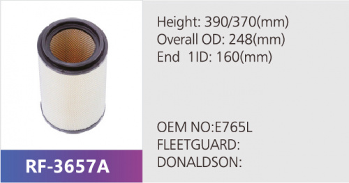Фильтр воздушный RF-3657A (1/)