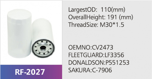 Фильтр масляный RF-2027 (1/)