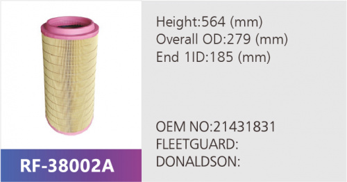 Фильтр воздушный RF-38002AB (1/)