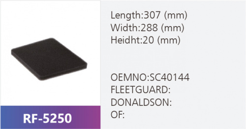 Фильтр салона RF-5250 (1/)