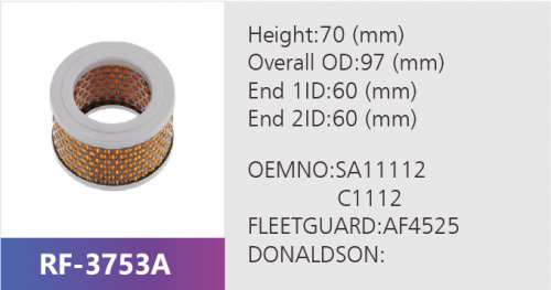 Фильтр воздушный RF-3753A (1/)