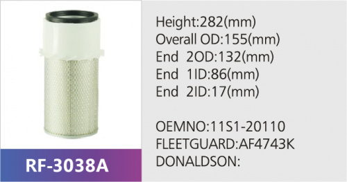 Фильтр воздушный RF-3038AB (1/)
