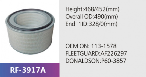 Фильтр воздушный RF-3917A (1/)