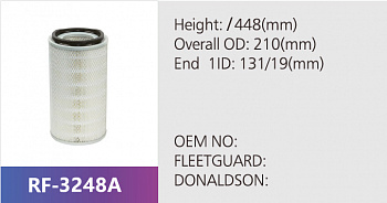 Фильтр воздушный RF-3248A (1/)