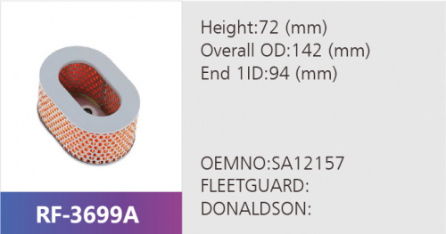 Фильтр воздушный RF-3699A (1/)