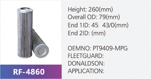 Фильтр гидравлический RF-4860 (1/)