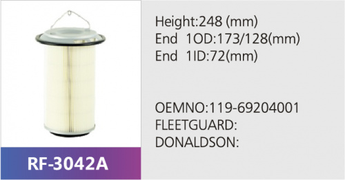 Фильтр воздушный RF-3042A (1/)