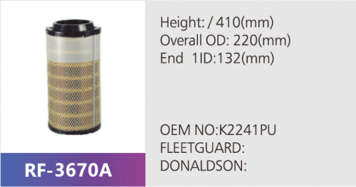 Фильтр воздушный RF-3670AB (1/)
