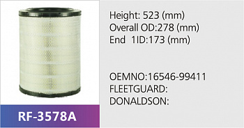 Фильтр воздушный RF-3578AB (1/)