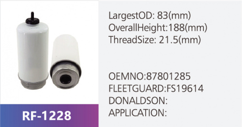 Фильтр топливный RF-1228 (1/)