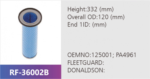 Фильтр воздушный RF-36002B (1/)