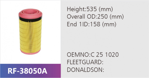 Фильтр воздушный RF-38050AB (1/)