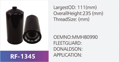 Фильтр топливный RF-1345 (1/)