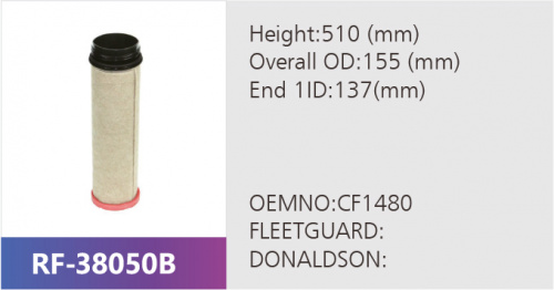 Фильтр воздушный RF-38050AB (1/)