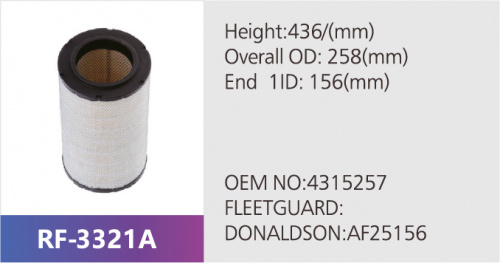 Фильтр воздушный RF-3321AB (1/)