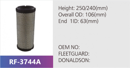 Фильтр воздушный RF-3744A (1/)