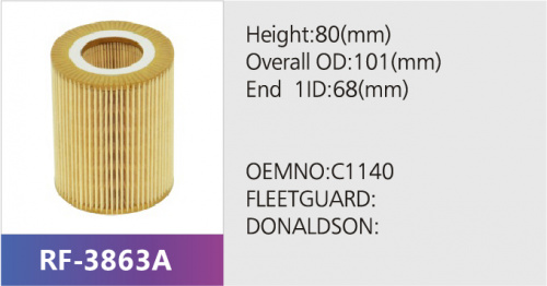 Фильтр воздушный RF-3863A (1/)
