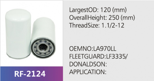 Фильтр масляный RF-2124 (1/)