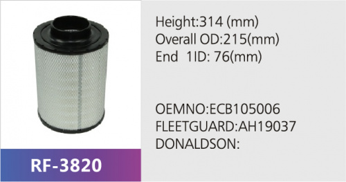 Фильтр воздушный RF-3820A (1/)