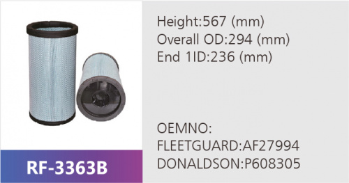 Фильтр воздушный RF-3363AB (1/)