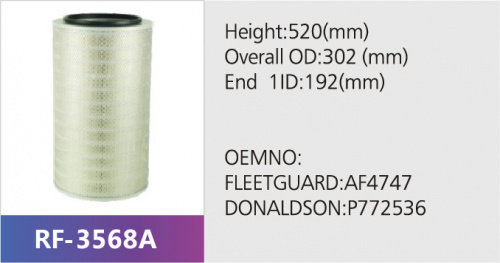 Фильтр воздушный RF-3568AB (1/)
