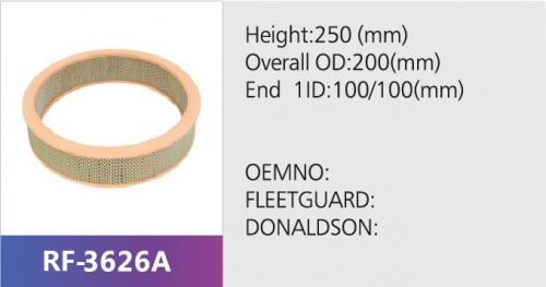 Фильтр воздушный RF-3626A (1/)